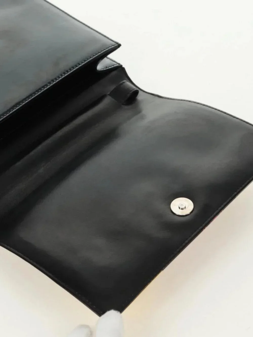 CHANEL Mademoiselle Comic JUST A DROP OF NO.5 Bag Patent Leather CC Auth 171816V
